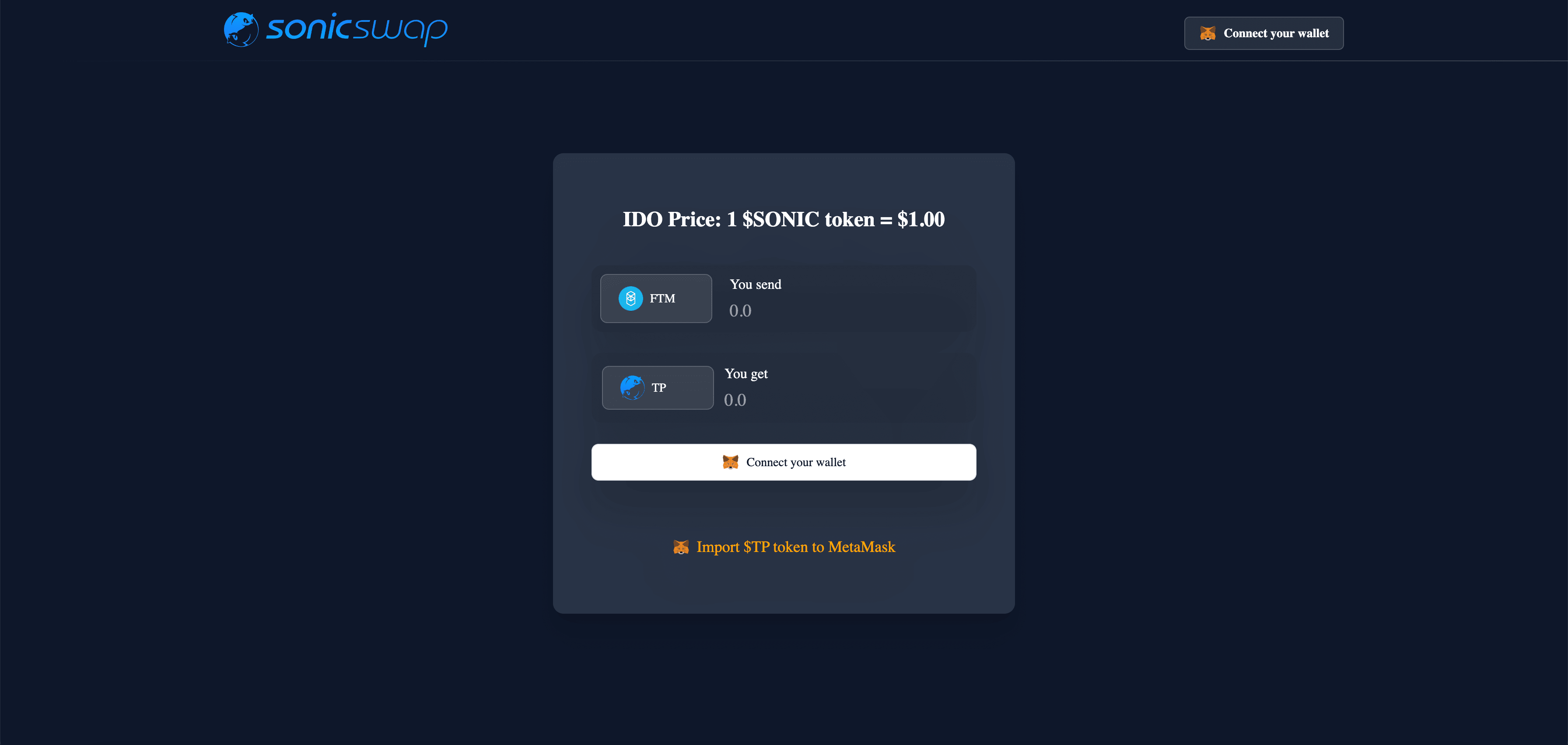 Presale Dapp Creation screenshot 1
